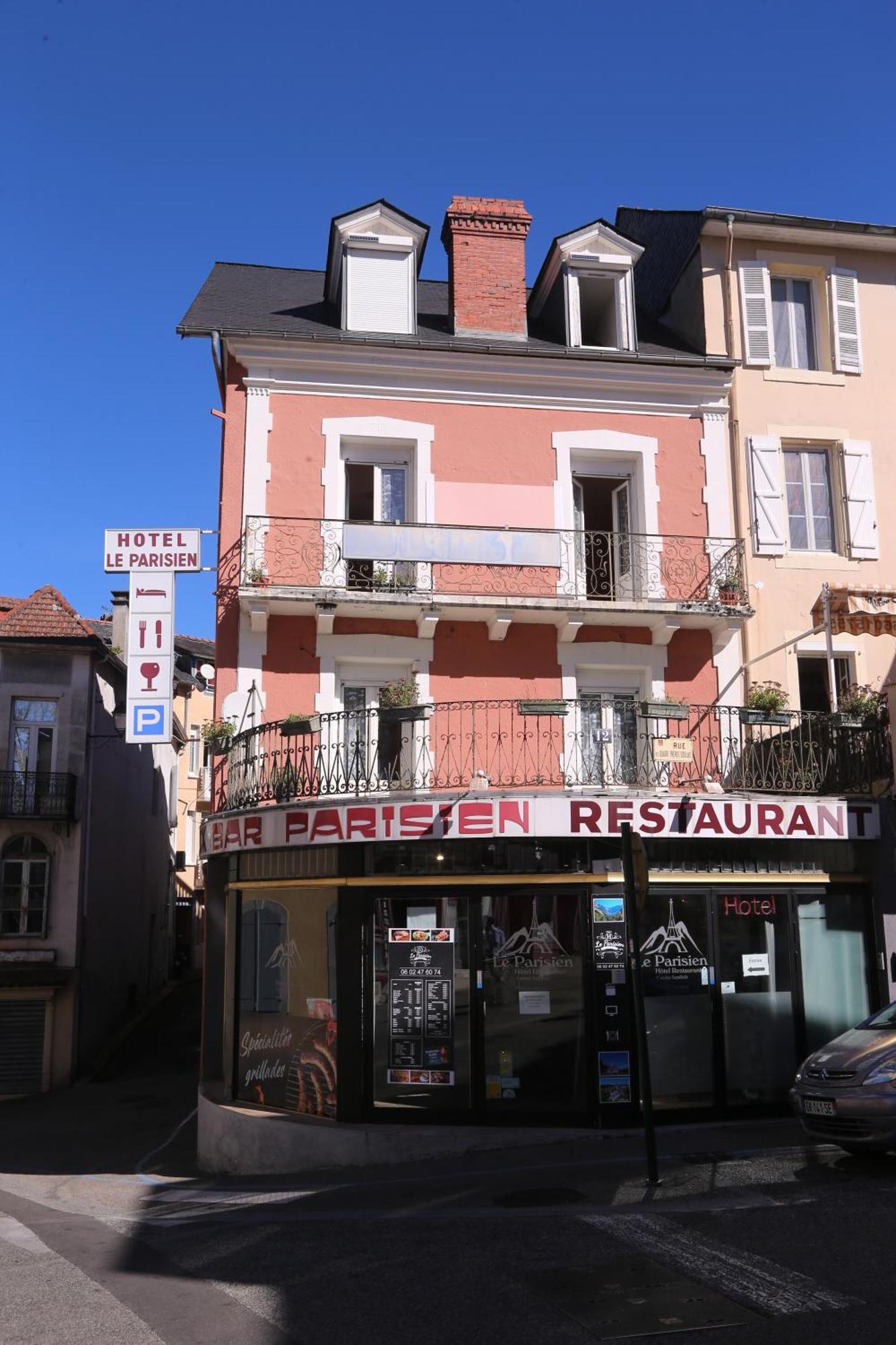 Hotel Restaurant Le Parisien Lourdes Exterior foto